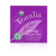 Teatulia Organic Teas Jasmine Green Wrapped Standard Tea, PK50 WST-JAGR-50